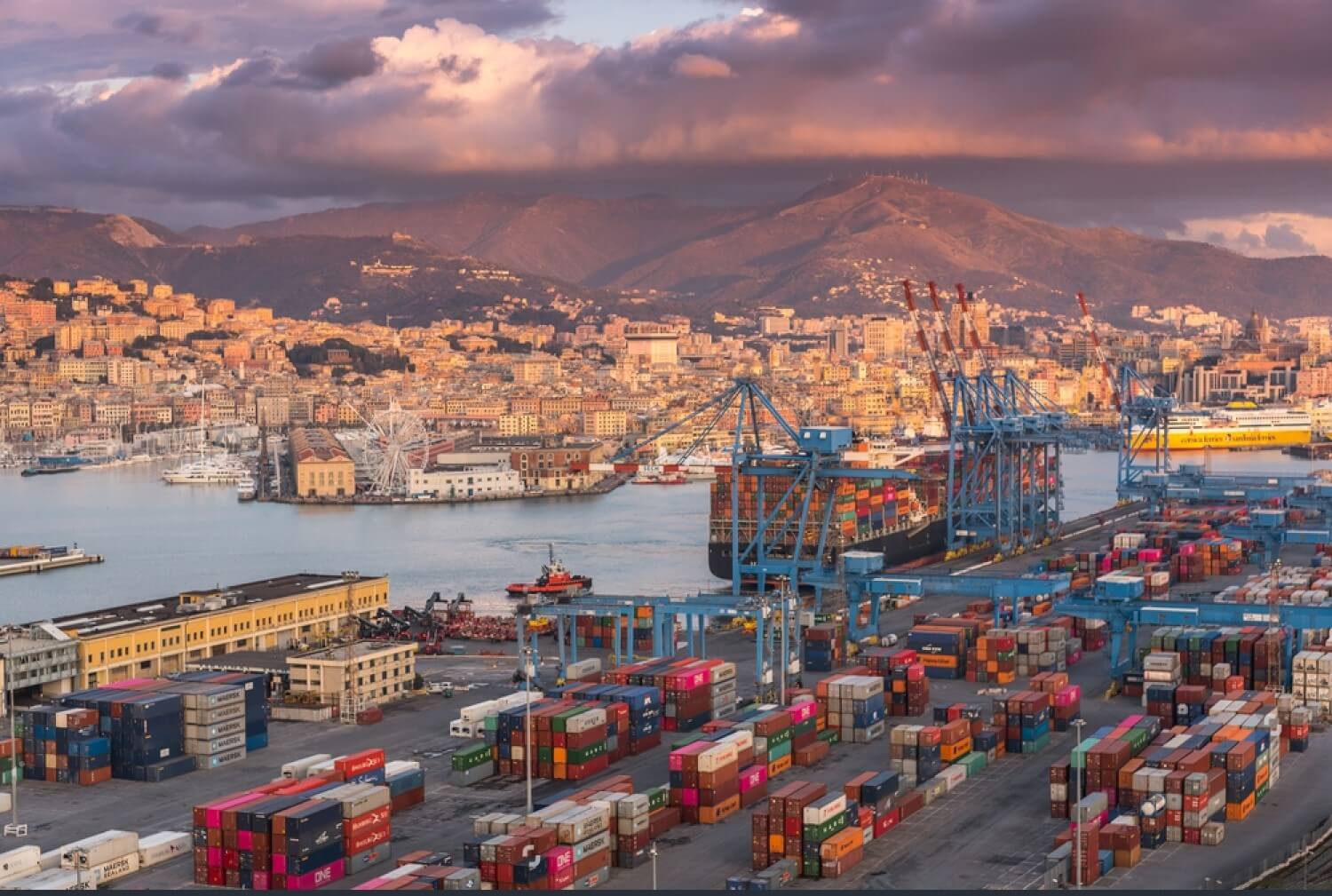 PORT İN İTALY ( Trieste, Salerno, Napoli, Augusta (Sicilya), Bari, Genoa, Porto Torres (Sardunya)